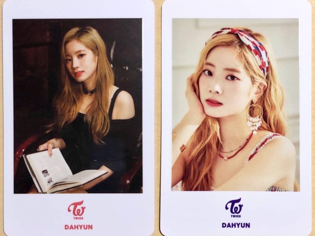 TWICE ダヒョンtwice4ハイタッチトレカ TWICE ダヒョン ハイタッチ券トレカ付き5枚セット TWICE ダヒョン